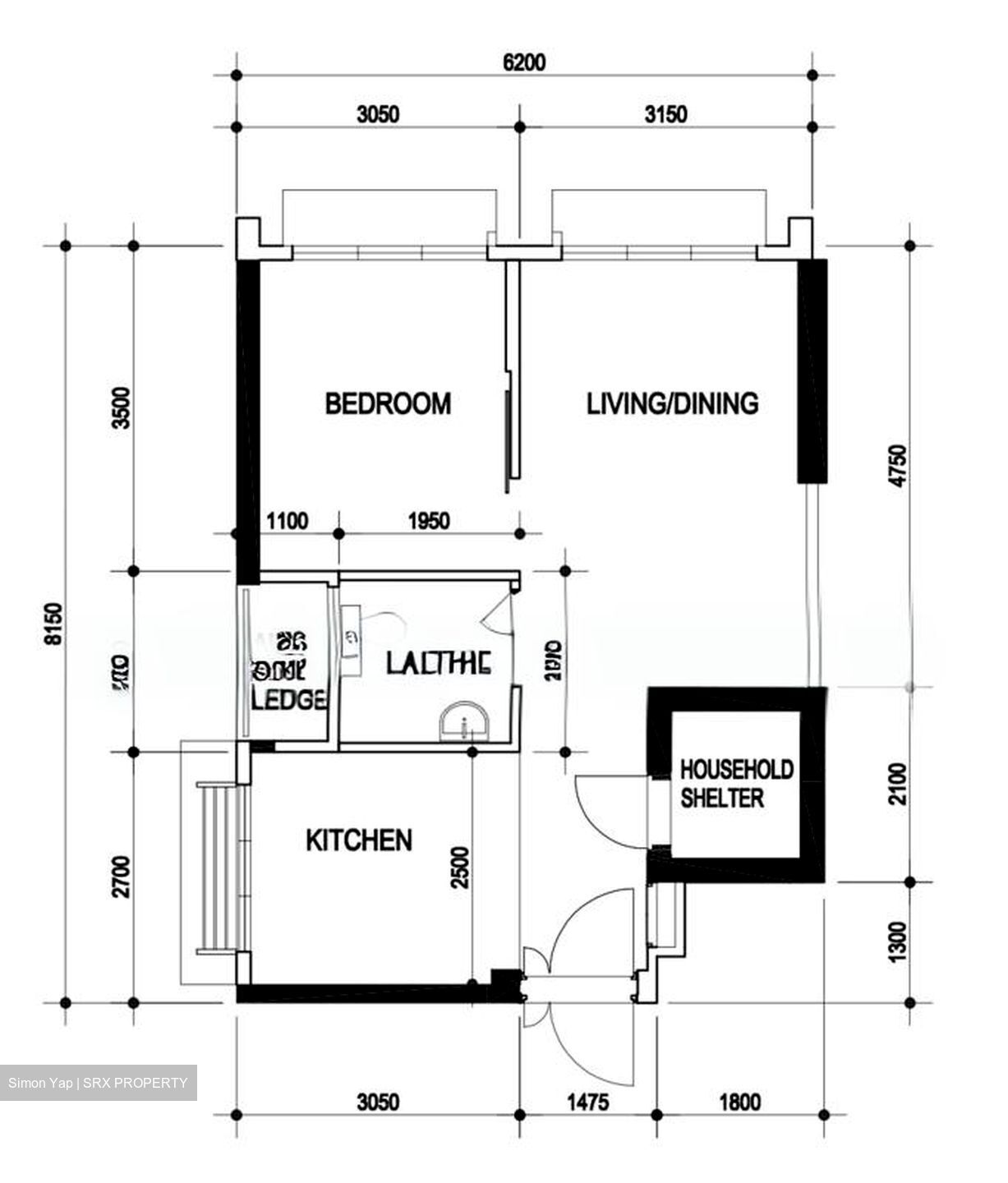 Blk 421C Northshore Straitsview (Punggol), HDB 2 Rooms #558037211